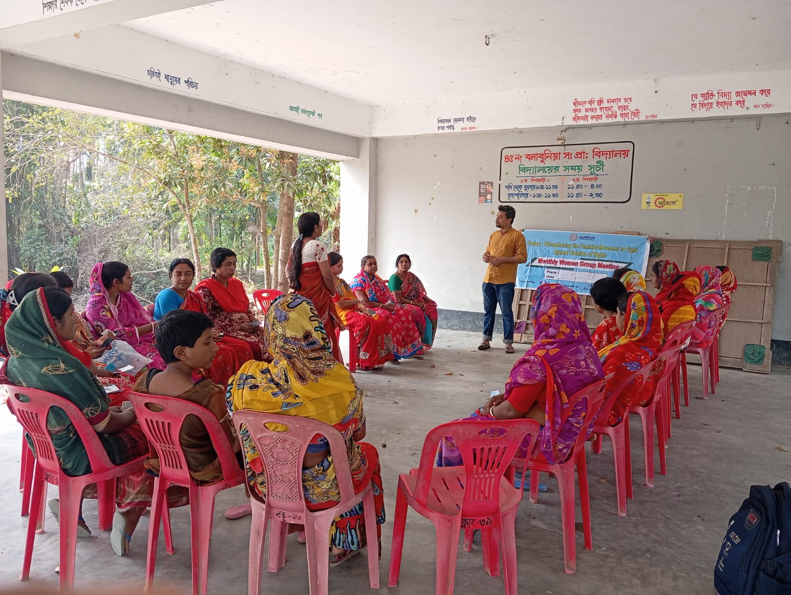 Monthly Women Group meeting